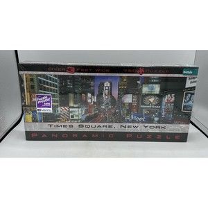 NEW Times Square Jigsaw Puzzle 750 Pieces New York Panoramic 3 Ft Wide